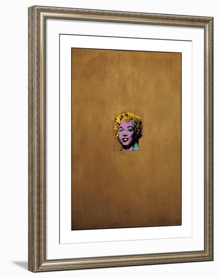 Gold Marilyn Monroe, 1962-Andy Warhol-Framed Giclee Print