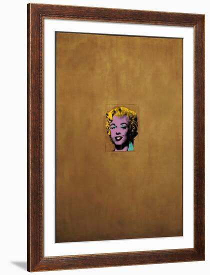 Gold Marilyn Monroe, 1962-Andy Warhol-Framed Giclee Print