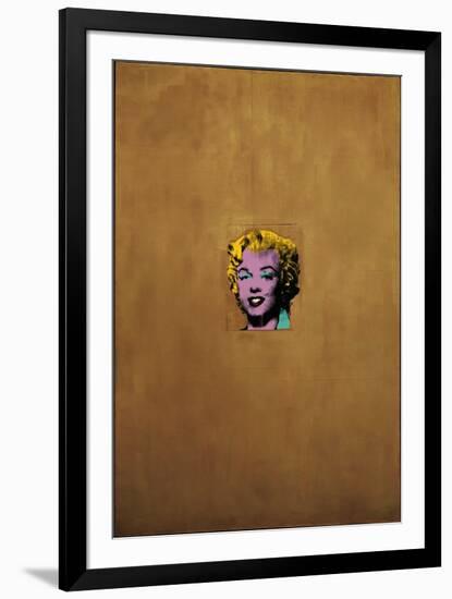 Gold Marilyn Monroe, 1962-Andy Warhol-Framed Giclee Print