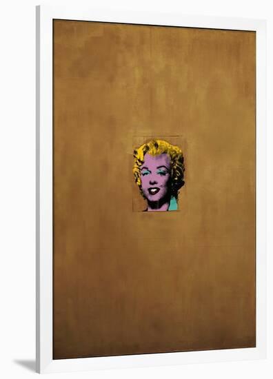 Gold Marilyn Monroe, 1962-Andy Warhol-Framed Giclee Print