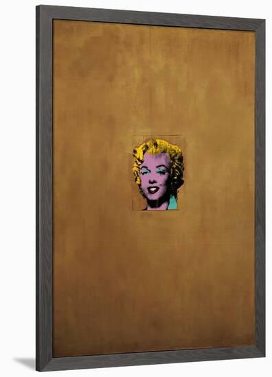Gold Marilyn Monroe, 1962-Andy Warhol-Framed Giclee Print
