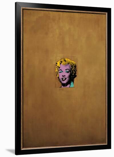 Gold Marilyn Monroe, 1962-Andy Warhol-Framed Giclee Print