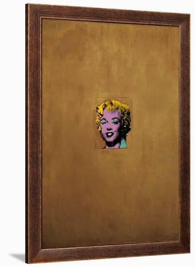 Gold Marilyn Monroe, 1962-Andy Warhol-Framed Giclee Print