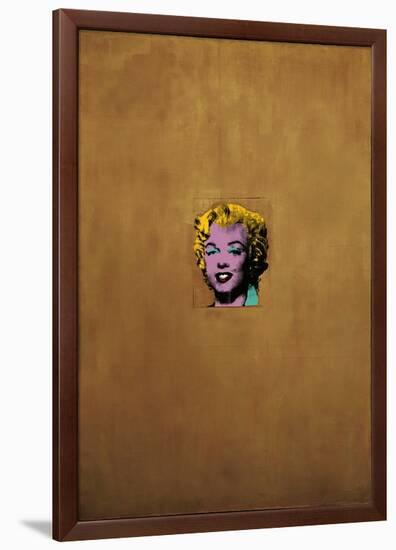 Gold Marilyn Monroe, 1962-Andy Warhol-Framed Giclee Print