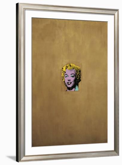 Gold Marilyn Monroe, 1962-Andy Warhol-Framed Art Print