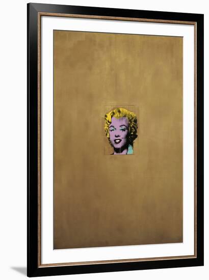 Gold Marilyn Monroe, 1962-Andy Warhol-Framed Art Print