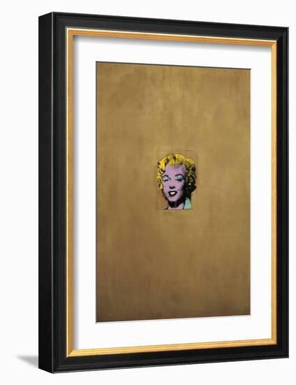 Gold Marilyn Monroe, 1962-Andy Warhol-Framed Art Print