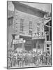 Gold Miners at Deadwood City, South Dakota, C.1877-null-Mounted Photographic Print