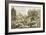 Gold Mining in California-Currier & Ives-Framed Giclee Print