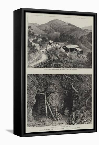 Gold Mining in South-East Wynaad, India-William Henry James Boot-Framed Premier Image Canvas