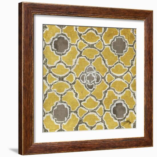 Gold Modele I-Elizabeth Medley-Framed Art Print