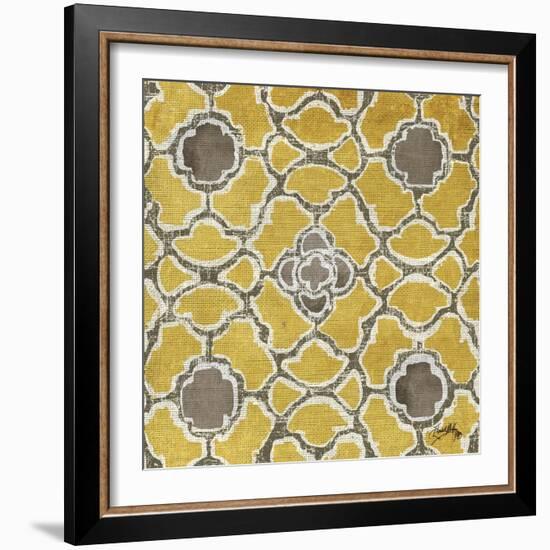 Gold Modele I-Elizabeth Medley-Framed Art Print