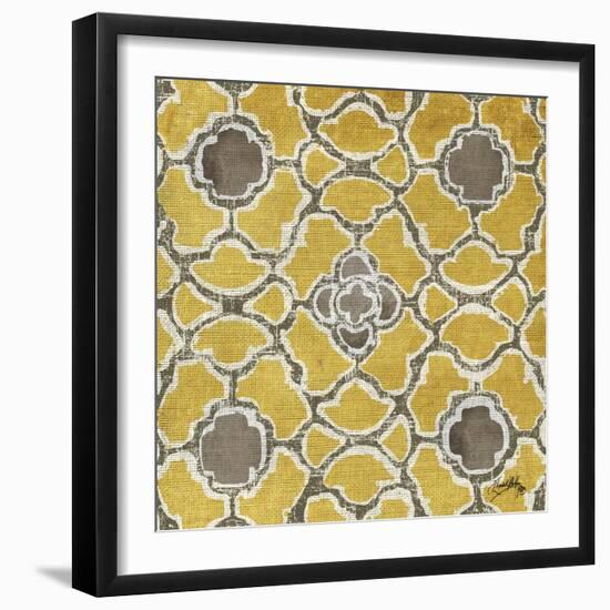 Gold Modele I-Elizabeth Medley-Framed Art Print