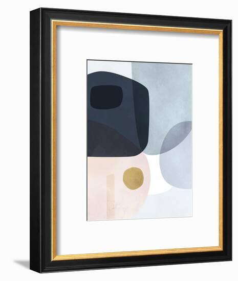 Gold Monde I-Victoria Borges-Framed Premium Giclee Print