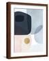 Gold Monde I-Victoria Borges-Framed Art Print