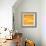 Gold Monochromatic-Gil Miller-Framed Art Print displayed on a wall