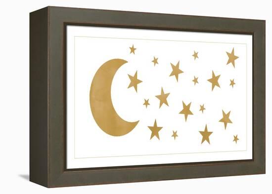 Gold Moon-Erin Clark-Framed Premier Image Canvas