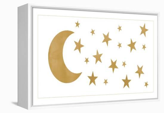 Gold Moon-Erin Clark-Framed Premier Image Canvas