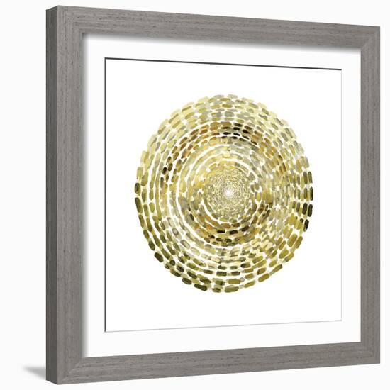 Gold Motif I-Edward Selkirk-Framed Premium Giclee Print