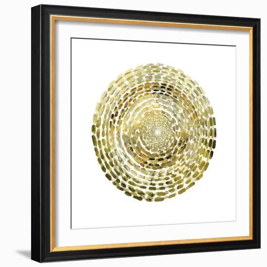 Gold Motif I-Edward Selkirk-Framed Premium Giclee Print