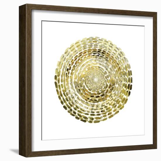 Gold Motif I-Edward Selkirk-Framed Art Print