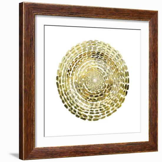 Gold Motif I-Edward Selkirk-Framed Art Print