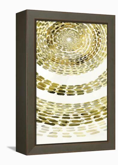 Gold Motif III-Edward Selkirk-Framed Stretched Canvas