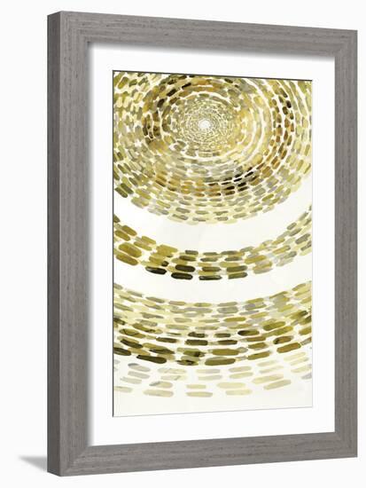 Gold Motif III-Edward Selkirk-Framed Art Print