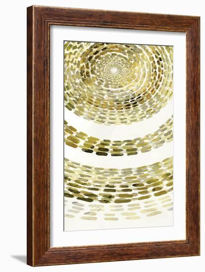 Gold Motif III-Edward Selkirk-Framed Art Print