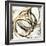 Gold Motion-Jace Grey-Framed Art Print