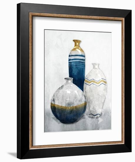 Gold Night Vessels-OnRei-Framed Premium Giclee Print