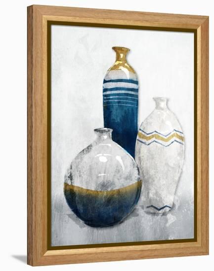 Gold Night Vessels-OnRei-Framed Stretched Canvas