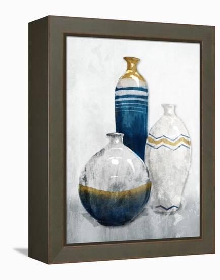 Gold Night Vessels-OnRei-Framed Stretched Canvas