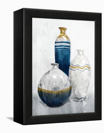 Gold Night Vessels-OnRei-Framed Stretched Canvas