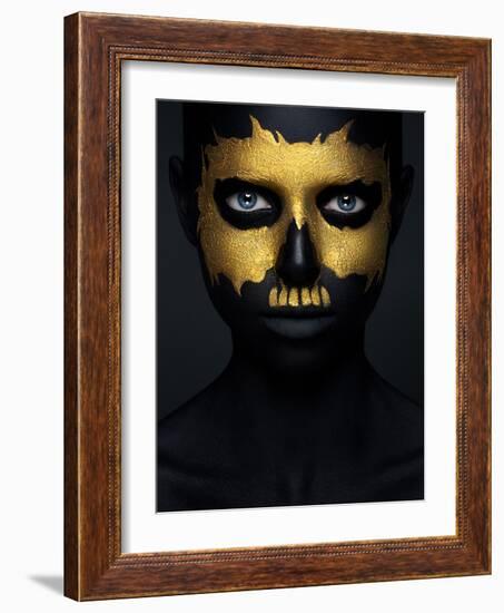 Gold of the Dead.-Alex Malikov-Framed Photographic Print