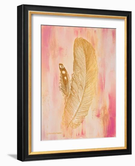 Gold on Pink II-Gwendolyn Babbitt-Framed Art Print