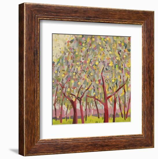 Gold Orchard-Jean Cauthen-Framed Art Print