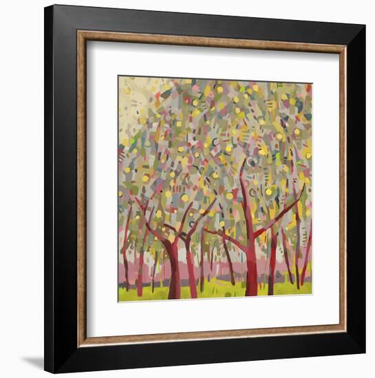 Gold Orchard-Jean Cauthen-Framed Art Print