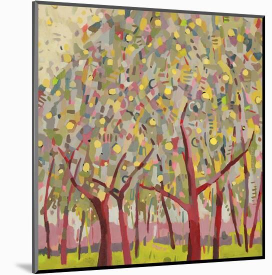 Gold Orchard-Jean Cauthen-Mounted Art Print