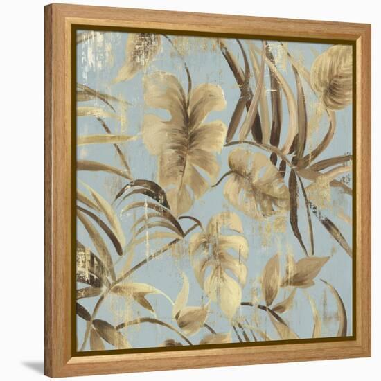 Gold Palms I-Asia Jensen-Framed Stretched Canvas