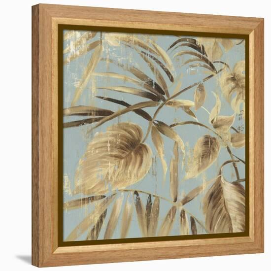 Gold Palms II-Asia Jensen-Framed Stretched Canvas