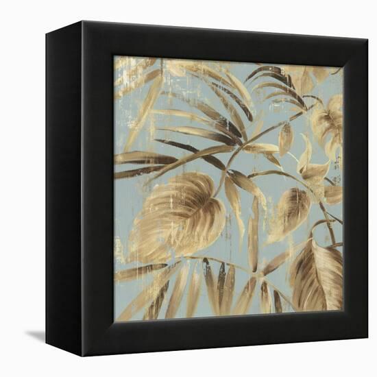 Gold Palms II-Asia Jensen-Framed Stretched Canvas