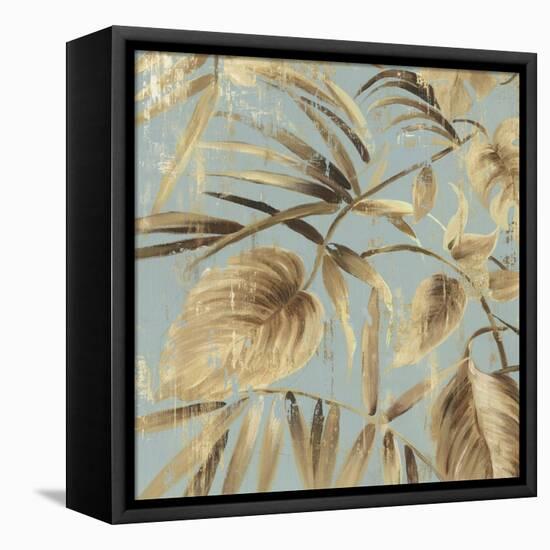 Gold Palms II-Asia Jensen-Framed Stretched Canvas