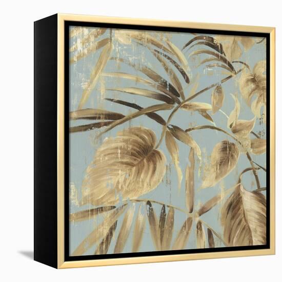 Gold Palms II-Asia Jensen-Framed Stretched Canvas