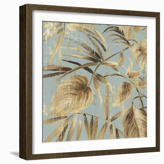 Gold Palms II-Asia Jensen-Framed Art Print