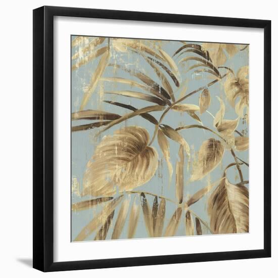 Gold Palms II-Asia Jensen-Framed Art Print