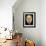 Gold Pendant Head, Popular Hair Adornments Among the Baule People; National Museum of African Art-null-Framed Photographic Print displayed on a wall