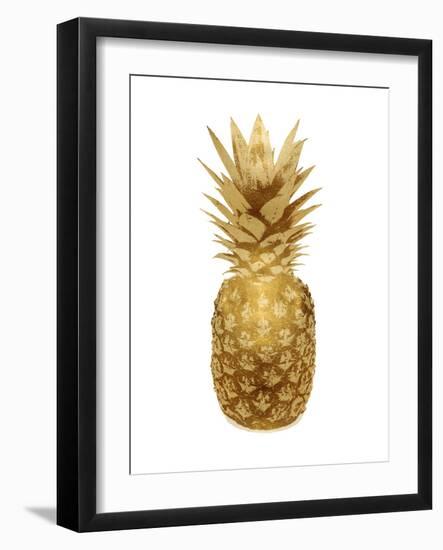 Gold Pineapple II-Kate Bennett-Framed Art Print
