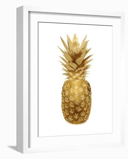 Gold Pineapple II-Kate Bennett-Framed Art Print