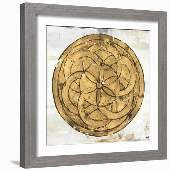 Gold Plate II-Tom Reeves-Framed Art Print